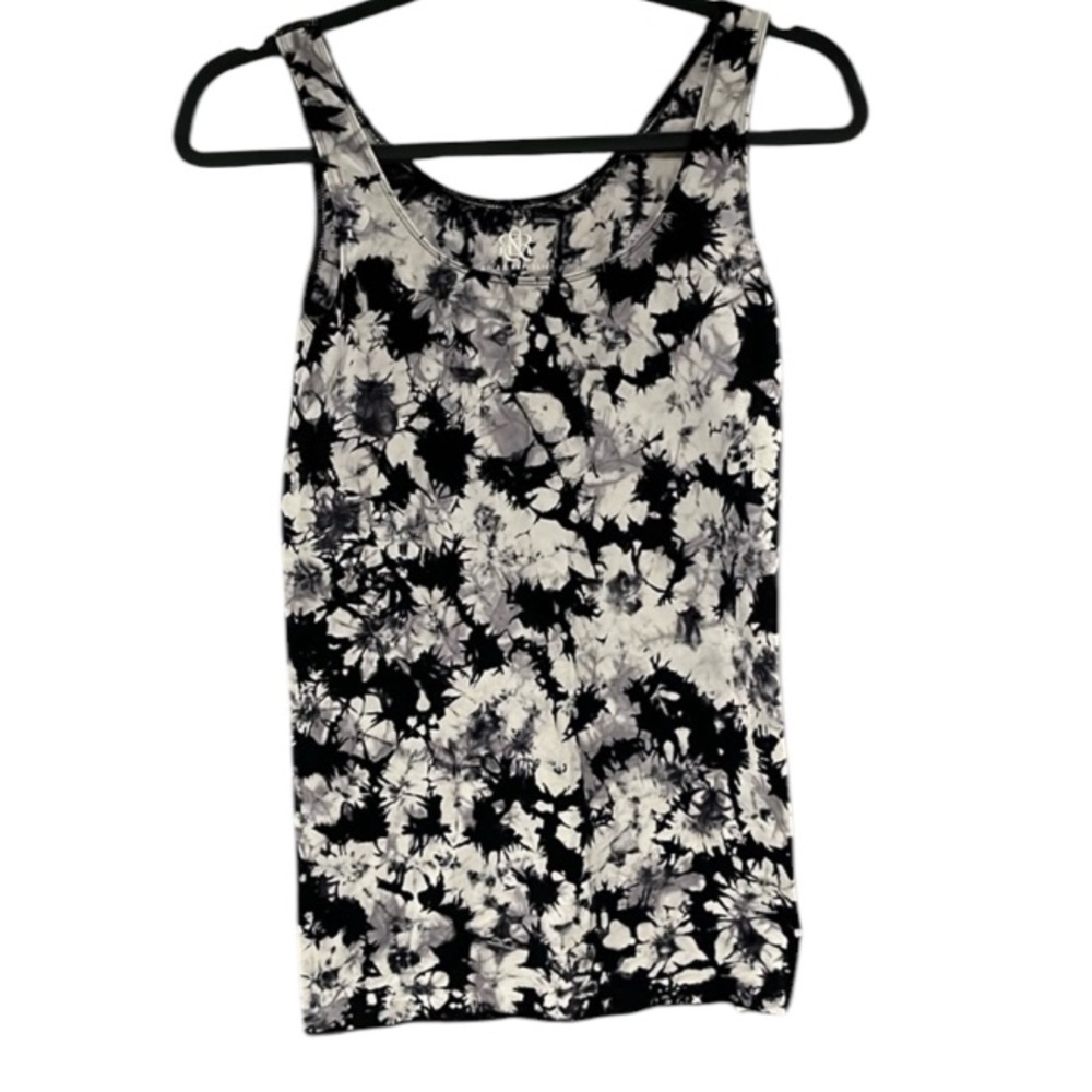Rock &Republic Tank Top Black/Gray Size S